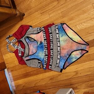 Plus Size Bralett and Panty Set Lot of 3 sets Brand New Without Tags